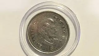 25 CENTS. 2006. CANADA.