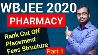 WBJEE 2023 🔥 All Pharmacy College details 🔥Rank cut off 🔥Placement 💥Fees Structure