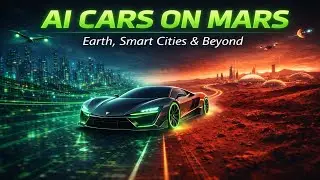 AI Hypercars on Mars & Earth: Neon Streets, Smart Cities & the Future of Mobility
