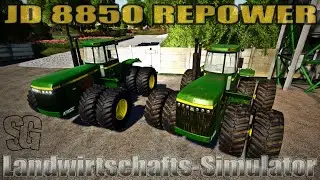 LS19 Modvorstellung - JD 8850 REPOWER V2.0  - Ls19 Mods