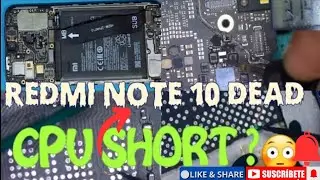 Redmi Note 10 pro cpu vio1p8 line shart fix in cpu