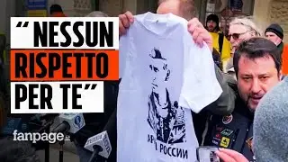 Salvini contestato in Polonia, il sindaco di Przemysl non lo riceve e mostra la maglietta di Putin