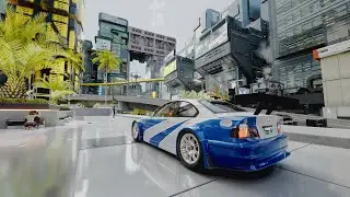 Cyberpunk 2077 4K60fps - Legendary BMW M3 GTR NFSM Edition - RTX 4070 Ti Super