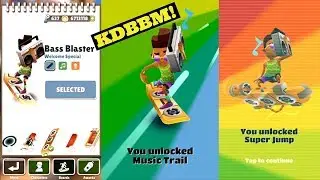 Unlocking Bass Blaster on Subway Surfers!