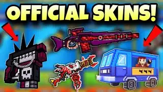 OFFICIAL Halloween Weapon Skins! | Pixel Gun 3D