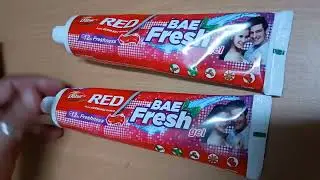 daber red toothpaste bae fresh gel