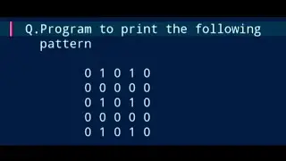 C++ Programming||Pattern Printing Problem (27)