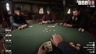 Red Dead Online - Poker - Luck of the Cards! - RDR2