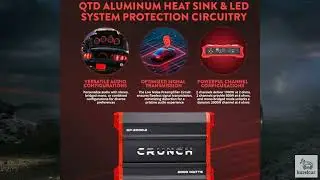Review - Crunch Ground Pounder GP-2000.2 2000 Watt 2 Channel Amplifier