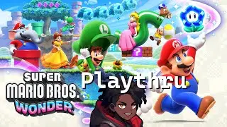 Super Mario Bros Wonder - First Playthru (Part 1)
