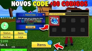 NOVO C&Oacute;DIGO DA FRUTA CONTROL NO BLOX FRUITS + 30 C&Oacute;DIGOS DE EXP BELI E RESET - blox fruit codes...