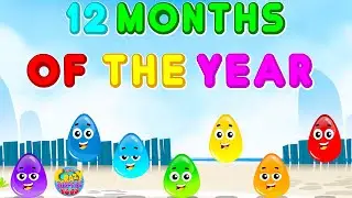 Months of the Year & More Kids Educational Videos by Crazy Eggs