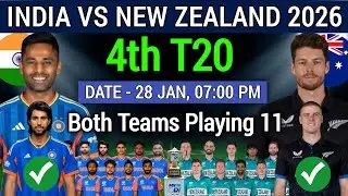 India vs New Zealand 4TH T20 Playing 11 | IND vs NZ Playing 11 | IND vs NZ Final Playing 11