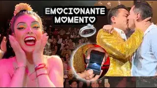 Le pidió matrimonio a su novio en vivo arriba del escenario de Lagunilla mi Barrio