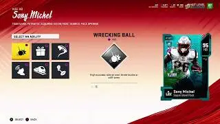 Giving the 95 overall Sony Michel ABILITIES!!!!! | Madden 20 [10] |