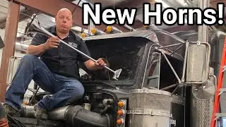Black Dog Peterbilt гудит! Замена гудка Peterbilt 379