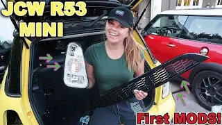 R53 JCW first MODS- Taillights and Grille!! HD*