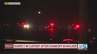 Police: Man in custody after standoff in Walker