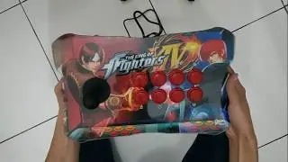 REVIEW CONTROLE ARCADE FLIPERAMA COMPRADO NO MERCADO LIVRE