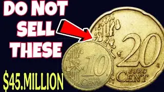 Rare 10 euro cent top4 Coins ultra rare Most Valuable Coins worth big money?