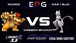 ePG Weekly - McGodd (Bowser) Vs. Souf | Blu2 (Mewtwo) SSBPM (Winners R2) - Project M