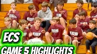 Evangelical Christian School Eagles (ECS) 6th Grade vs Northpoint Christian - Memphis Basketball