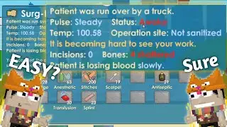 Patient was run over by a truck | Growtopia Tutorial Surgery