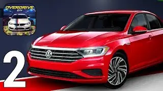 Overdrive City Gameplay Walkthrough Part 2 - VOLKSWAGEN JETTA CAR [iOS/Android Games]