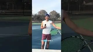 More tennis interviews at the park