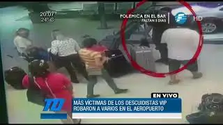 As&iacute; roban los descuidistas en el aeropuerto Silvio Pettirossi