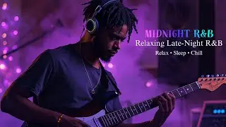 [ Midnight R&B ] Candle Wax & Vinyl, Sleep R&B Music 🌙 Soft & Relaxing Night Vibes