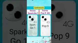 Tecno Spark Go 1 🆚 Tecno Pop 9 4G