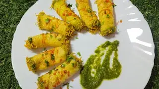 5 min snack recipe...Stuffed fryums... 