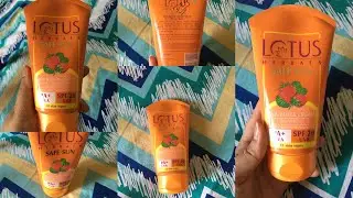 Lotus Herbals Sun Block Cream spf-20☀️ || Sun Block Cream Breezy Berry