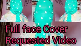 Full Face Cover Challengingvideo//2 dupattaa wrapping talk