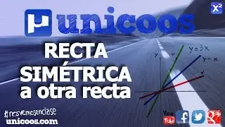 Recta simétrica a otra recta SECUNDARIA unicoos