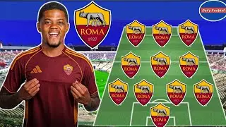 100% Confirmed 👍 Leon Bailey Welcome To As Roma 😍 As Roma Predicted Lineup With Leon Bailey 🔥