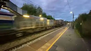 Network rail MPV Leaf buster at Garswood station 23/10/2022