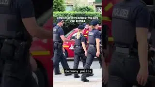 Nigeria police present at the Paris 2024 olympics