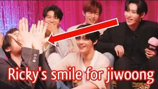 Ricky's happiness with Jiwoong[Zerobaseone/Minamz] Riwoong cute & Jealousy