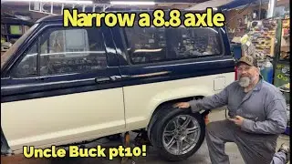 Изготовление зауженной оси 8.8 для Bronco II