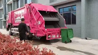 HOWO RHD 4X2 14CBM Compactor Garbage Truck