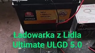 Ładowarka z Lidla Ultimate ULGD 5.0 E4 ładowanie akumulatora samochodowego