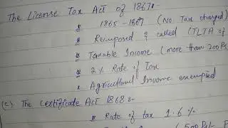 history of income taxation in Pakistan part1