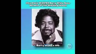 Clive Davis WANTED Barry White gone for this shocking reason!!! #barrywhite #clivedavis