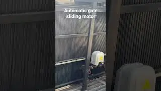 Automatic gate sliding motor with sky secure