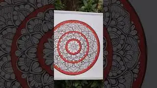 Mandala Art✨#mandala #art #drawing #painting #diy #sketch #pendrawing #wildflower #bloom