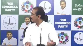YSRCP State Legal Cell President Sri M  Manohar Reddy Press Meet