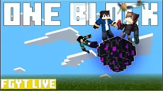 ONE BLOCK 🗡 Hardcore LIVE -Day 1 🔴
