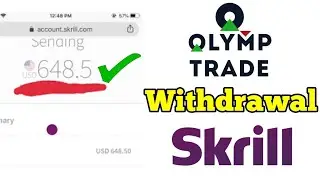OLYMP TRADE WITHDRAWAL PROOF | REAL ACCOUNT | USD